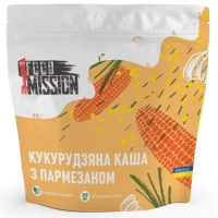 Їжа швидкого приготування Food Mission Каша кукурудзяна з пармезаном 100 г (fm.30351)