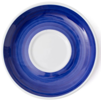 Блюдце Ancap серія Verona Millecolori 14,5 см Blue для серій "Verona/Torino/Bari/Palermo Millecolori Hand Pai (34413)