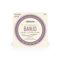 Струни для гітари D'Addario Banjo Nickel Plated Steel Custom Medium (11-22) (EJ57)