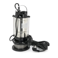 Заглибний насос Voltronic 750W, 220V, до 1.5 м³/год, підйом до 18 м, 25 мм, INOX, 410х200х235 мм, 7,67 кг. + перехідник (YT-P-750-18)
