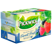 Чай Pickwick G чорний з шматочками лісових ягід 20x1.5 г (8711000564332)