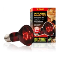 Світильник для тераріума ExoTerra Infared basking spot інфрачервона обігріваюча R20/75 Вт (15561221429)