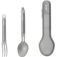 Набір туристичного посуду NexTool Titanium Tableware Set, титан (NE20132)