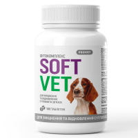 Таблетки для тварин ProVET SOFTVET для зміцнення та відновлення суглобів та зв'язок собак 100 таб (4823082440528)