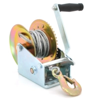 Лебідка Voltronic ручна, барабанна, 460кг, трос 7м (WO1600LB)